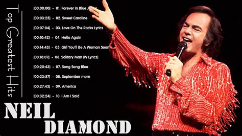 He is the second most successful adult contemporary artist ever on the Billboard charts. . Neil diamond songs youtube